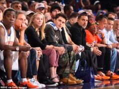 Ben Stiller e Timothee Chalamet guidano Celebrity Row per la grande partita dei Knicks contro i Cavaliers… ma non c’è traccia di Kylie Jenner