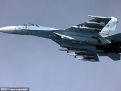 Momento drammatico: l’aereo della RAF è stato “ripetutamente e pericolosamente” intercettato da jet russi che volavano a soli SEI metri di distanza nell’incidente “Crazy Ivan”