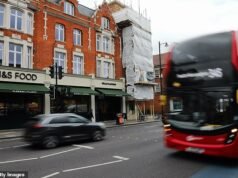 Un pedone anziano muore in uno scontro con un camion nella trafficata strada principale di Londra