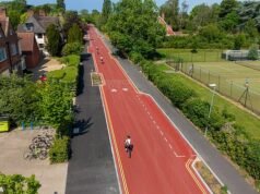 La controversa pista ciclabile da 2,4 milioni di sterline potrebbe essere demolita dopo il periodo di prova, ammette il capo dell’organizzazione che l’ha costruita