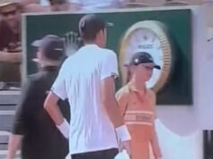 Il tennista spagnolo NEGA di aver spintonato la raccattapalle agli Open di Francia durante un crollo in campo