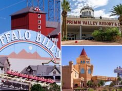 Gli ultimi resort di gioco d’azzardo al confine tra California e Nevada chiudono e ai dipendenti della Primm viene detto di lasciare gli alloggi
