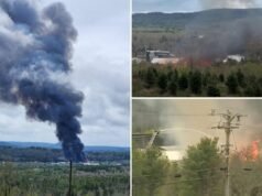 Esplosione, gigantesco incendio nella segheria del Maine scatena un “evento con vittime di massa”: funzionari