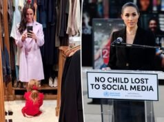 Meghan Markle ridicolizzata per la foto “stonata” della figlia Lilibet prima del discorso sul cyberbullismo