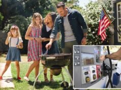 I prezzi della benzina sono vicini ai massimi storici mentre i viaggiatori del Memorial Day si preparano a mettersi in viaggio