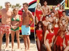 Le icone di “Baywatch” sembrano avere la metà dei loro anni mentre indossano costumi da bagno per il riavvio