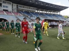 I sudcoreani si preparano a ruggire nella squadra di calcio rivale del Nord
