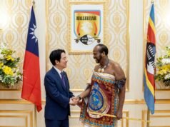 Il leader di Taiwan visita lo Swaziland nonostante i tentativi della Cina di bloccare il viaggio