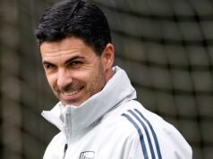 Arteta “ha acceso un fuoco” invece di guardare il coronamento della Premier League dell’Arsenal