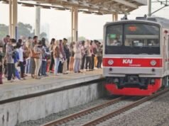 KRL disturbata a causa di fulmini, la corsa sulla linea verde è interrotta