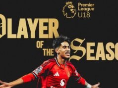 Ragazzo di 15 anni fa scalpore in Inghilterra, la macchina da gol del Manchester United vince il miglior giocatore della Premier League Under 18