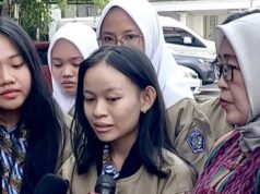 Il vicepresidente Gibran fornisce suggerimenti e trucchi per il dibattito pubblico agli studenti di SMAN 1 Pontianak che partecipano a LCC MPR