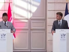 Prabowo: Quest’anno sono stato in Francia 3 volte, questo è un grande onore