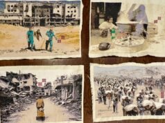 Gaza alla Biennale di Venezia: dove il linguaggio fallisce, i fili prendono il sopravvento