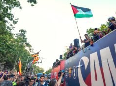 Il ministro israeliano attacca Lamine Yamal di Barcellona per aver sventolato la bandiera palestinese