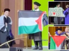 Laureati anti-israeliani interrompono un’altra cerimonia della facoltà di giurisprudenza della CUNY