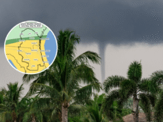 La mappa delle minacce dei tornado in Florida mostra dove è più probabile che colpiscano tempeste pericolose