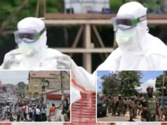 Almeno 6 americani in Congo sono stati esposti al terrificante ceppo del virus Ebola con un tasso di mortalità del 25-50%: rapporto