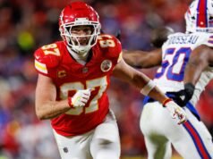 Travis Kelce reagisce allo scontro del Ringraziamento tra Chiefs e Bills