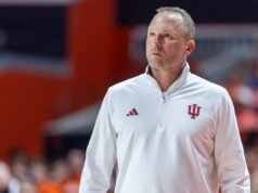 L’Indiana segna alla grande mentre il 7 piedi Clemens Sokolov si impegna con gli Hoosiers