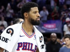 Paul George dei 76ers cerca di superare la malattia in Gara 7 contro Celtics