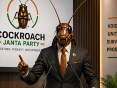 Il fondatore di Cockroach Janta Party afferma che il governo indiano ha oscurato il sito web