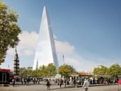 Il primo grattacielo nel centro di Parigi in 53 anni raggiunge una pietra miliare nella costruzione