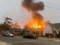 1 morto nell’esplosione horror nel garage di Los Angeles mentre i fuochi d’artificio esplodevano nel cielo