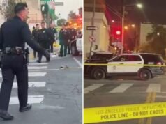 3 persone uccise a Skid Row mentre il sospetto trasmette un messaggio cupo alle vittime prima di premere il grilletto
