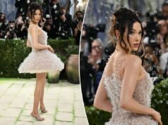 L’effervescente Eileen Gu irrompe sul tappeto rosso del Met Gala 2026 con un abito fatto di bolle di vetro da 15K