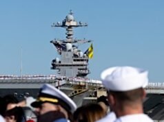 La USS Gerald R. Ford torna a casa dopo un’implementazione da record di 11 mesi