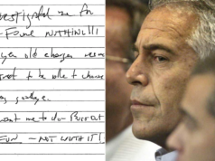Nota di suicidio di Jeffrey Epstein diffusa dal tribunale di New York