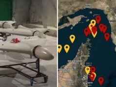 L’Iran spara sul “nemico”, forse gli Stati Uniti, nello Stretto di Hormuz