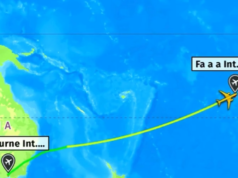 Volo Qantas dirottato dopo che un passeggero avrebbe morso un membro dell’equipaggio