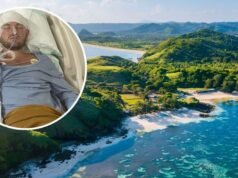 La battaglia della famiglia per salvare Aussie trovata con una misteriosa lesione cerebrale in Indonesia