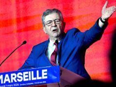 L’ambasciatore israeliano paragona la retorica del leader francese di estrema sinistra a quella di Hitler mentre l’antisemitismo cresce