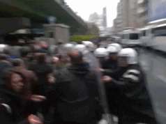 Le proteste del Primo Maggio in tutta Europa e in Asia si trasformano in campi di battaglia politica anti-americana e anti-israeliana