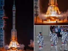 La Cina lancia la navicella spaziale Shenzhou 23 con 1 dei 3 astronauti pronti per un soggiorno di un anno
