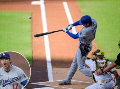 Shohei Ohtani dei Dodgers fa una dichiarazione con una prestazione a doppio senso nella vittoria su Padres