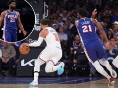 Knicks, Jalen Brunson ha svelato il problema di Joel Embiid dei 76ers con il capolavoro di Gara 1