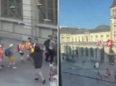 Quattro accoltellati da un uomo con un coltello che gridava “Allahu Akbar” alla stazione ferroviaria svizzera davanti a bambini terrorizzati