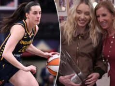 Il nuovo libro afferma che Caitlin Clark ha interrotto la sua celebrazione del Rookie of the Year della WNBA