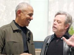 Mark Hamill pubblica l’immagine di Trump morto nella tomba dopo aver posato con Barack Obama
