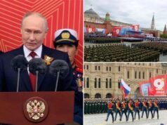 Putin partecipa alla ridotta parata della vittoria della Seconda Guerra Mondiale mentre le preoccupazioni si aggravano sulla guerra in Ucraina