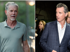 Il co-fondatore di Netflix Reed Hastings sostiene Gavin Newsom come presidente