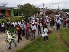 La Croce Rossa afferma che le persone sfollate a causa del conflitto in Colombia sono raddoppiate lo scorso anno
