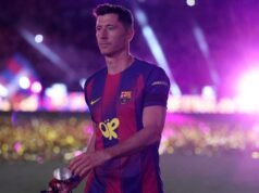 Robert Lewandowski lascerà il Barcellona con la “missione completata”
