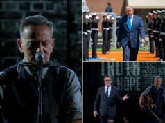 Bruce Springsteen prende di mira Trump e Paramount durante il penultimo “Late Show” di Stephen Colbert