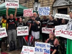 Negato il “diritto di protestare contro il genocidio”: i sostenitori scozzesi dell’Azione Palestinese