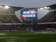 Inghilterra vs Costa Rica – Riscaldamento della Coppa del Mondo IN DIRETTA: partita RITARDATA e Tre Leoni bloccati nell’hotel della squadra mentre il caos meteorologico colpisce la Florida tra tuoni, fulmini e pioggia torrenziale – con le stelle di Thomas Tuchel che hanno l’ultima possibilità di impressionare